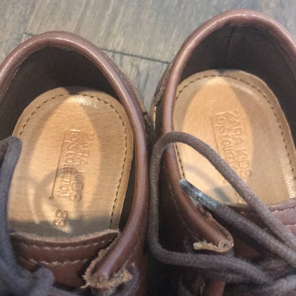 Zara Kids Brown Shoes - Picture 5 of 6